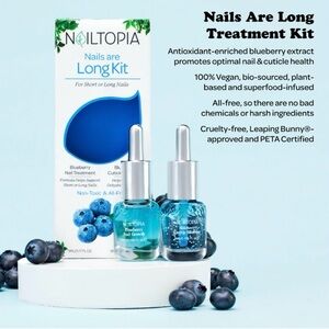 Nailtopia Nails Are Long Kit Blueberry